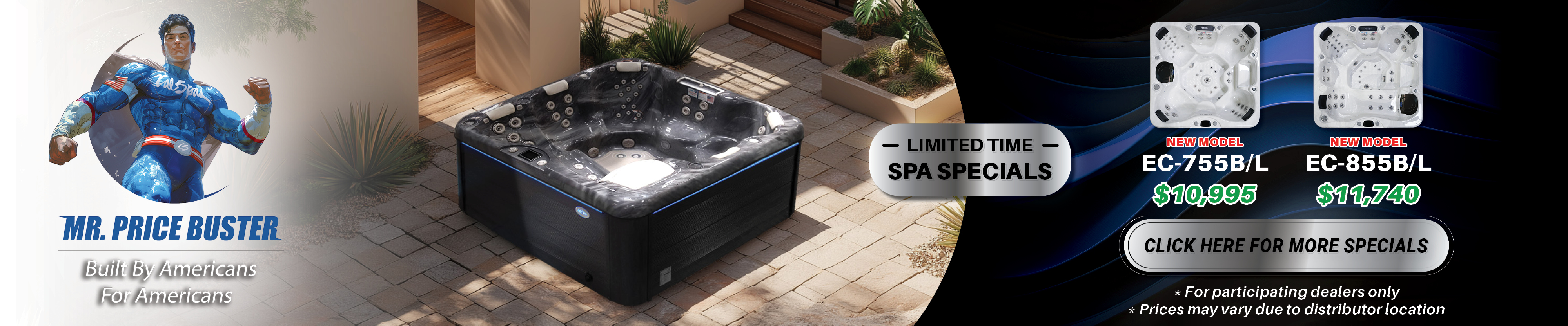 Calspas hot tub being used in a family setting - Vancouver